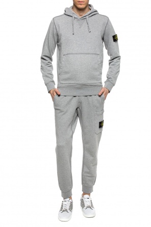 Spodnie dresowe z logo, zdjęcie 2 Spodnie dresowe z logo od Stone Island